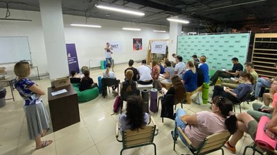 У Полтаві цивільних навчали діяти під час обстрілів та надавати допомогу
