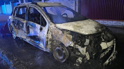 Підпал авто у Солом’янському районі столиці