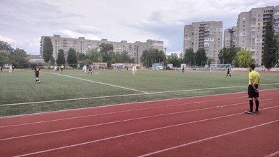 У Сумах зіграли матч чемпіонату України та кубка області з футболу У Сумах зіграли матч чемпіонату України та кубка області з футболу