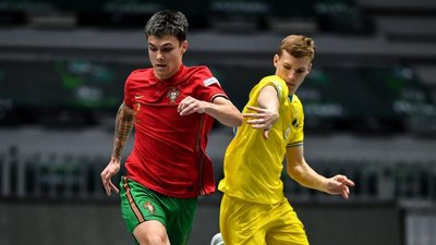 Україна U19 вилетіла в півфіналі футзального Євро-2022 після поразки від Португалії: результат