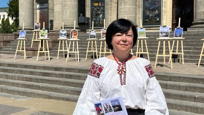 У Тернополі діти переселенців та військових представили фотороботи У Тернополі діти переселенців та військових представили фотороботи