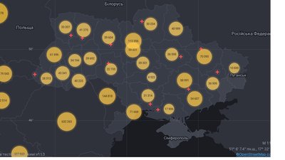 За добу на Вінниччині виявлено 235 випадків коронавірусу