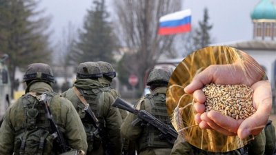 Викрадене зерно із України