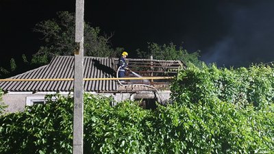 У селі Веселе на Херсонщині через коротке замикання електропроводки згорів будинок У селі Веселе на Херсонщині через коротке замикання електропроводки згорів будинок