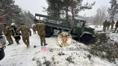 На Яворівському полігоні перекинувся автомобіль із військовими: є травмовані На Яворівському полігоні перекинувся автомобіль із військовими: є травмовані