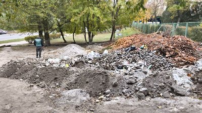 Стихійне сміттєзвалище, виявлене екоінспекторами у Запоріжжі