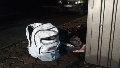 У Черкасах поліція відреагувала на повідомлення про підозрілий рюкзак