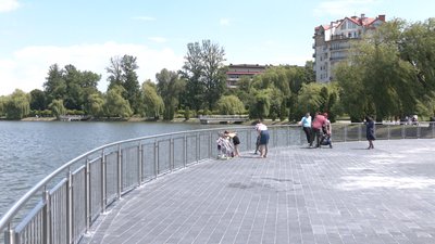 Реконструкція міського озера у Франківську: що зробили та що залишилося Реконструкція міського озера у Франківську: що зробили та що залишилося