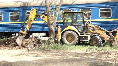 В Ірпені людей тимчасово поселять у вагони Укрзалізниці В Ірпені людей тимчасово поселять у вагони Укрзалізниці