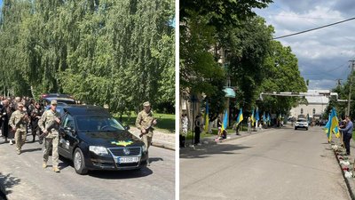 У Виноградові попрощалися з полеглим захисником Михайлом Зейканом