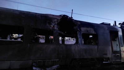Вночі РФ ударила по парку швидкісних поїздів Інтерсіті+ — Укрзалізниця
