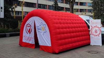 У середмісті Івано-Франківська 27 та 31 березня можна здати кров для бійців ЗСУ