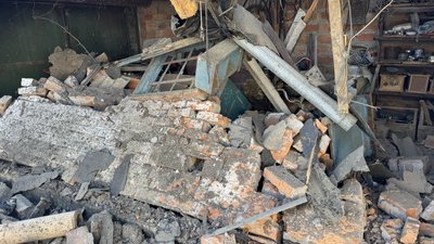 Будинок пошкоджений шахедом