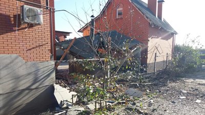 Під час мінометного обстрілу прикордонного Вовчанська окупанти пошкодили чотири будинки