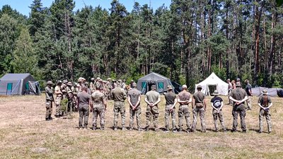 Вперше на Хмельниччині спецпризначенці тренують молодь