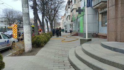 В центрі Житомира пожежа – загорілася аптека В центрі Житомира пожежа – загорілася аптека