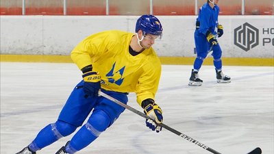 Збірна України з хокею