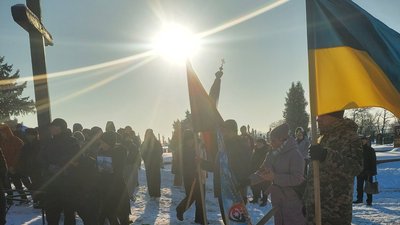 Похорон, ЗСУ, Максим Ганчин, військовослужбовець, 17 січня 2026, Тернопіль
