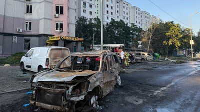 Наслідки удару РФ по Києву