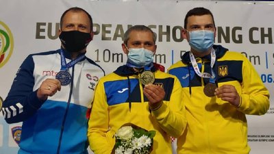 Українці здобули "золото" та "бронзу" у стрільбі з довільного пістолета на чемпіонаті Європи