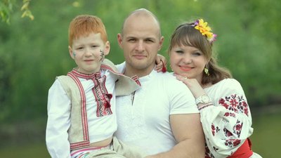 Андрій Орлов з родиною Андрій Орлов з родиною