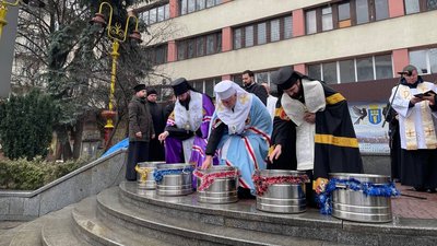 Загальноміське освячення води Загальноміське освячення води