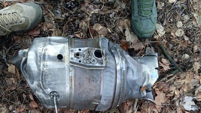 У громаді на Житомирщині знайшли уламки ракет армії РФ, які впали під час ракетної атаки