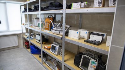 У Києві завершили капремонт у відділенні екстреної медичної допомоги на Оболоні У Києві завершили капремонт у відділенні екстреної медичної допомоги на Оболоні