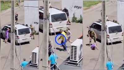 Кривий Ріг, ТЦК, стрільба на Інгульці