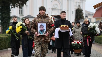 прощання із загиблим у Луцьку, прощання із загиблим Михайлом Трофимуком