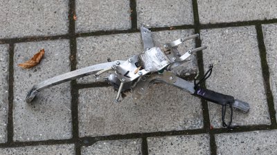 Херсон, дрон, уламки