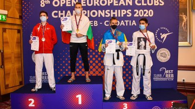Дніпровські спортсмени стали призерами відкритого чемпіонату Європи з тхеквондо ВТФ Дніпровські спортсмени стали призерами відкритого чемпіонату Європи з тхеквондо ВТФ
