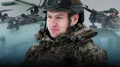 Командир взводу батареї перехоплювачів БпЛА Олександр
