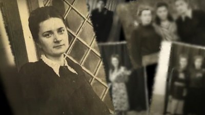 У фільмі відзняті давні фото Ванди Гончинської, які вона зберегла