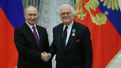 Володимир Путін та Юстус Франц