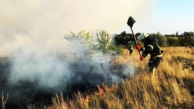 6-7 жовтня надзвичайний рівень пожежної небезпеки