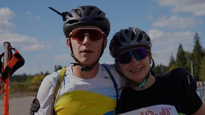 Тарас Тарасюк та Тетяна Тарасюк — переможці літнього чемпіонату України-2026 (біатлон)