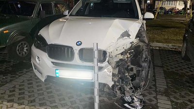 Авто після ДТП на Тернопільщині
