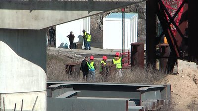 У Запоріжжі турецька компанія «Онур» розпочала роботи на мостах через Дніпро