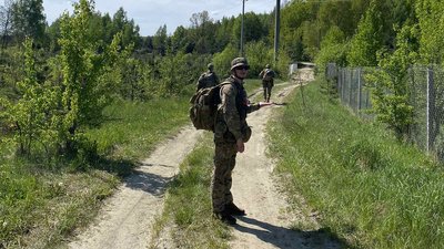 Руслан Томін під час навчань на півдні країни, вересень 2023. Фото: Руслан Томін Руслан Томін під час навчань на півдні країни, вересень 2023. Фото: Руслан Томін