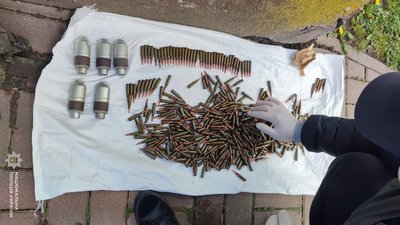 Вилучені боєприпаси
