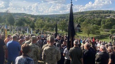 Прощання із бійцем Прощання із бійцем
