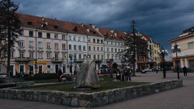 Гроза, Франківськ, дощ