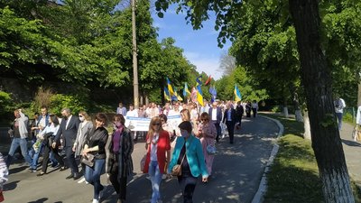 "Останнім шляхом Кобзаря": черкащани пройшлися "Останнім шляхом Кобзаря": черкащани пройшлися