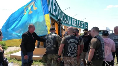На Херсонщині зустріли учасників "Мотопробігу єдності 2021" На Херсонщині зустріли учасників "Мотопробігу єдності 2021"