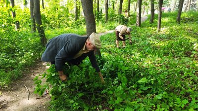 Тернопільські пенсіонери вийшли на толоку — Соціальна ініціатива "Єднання поколінь"