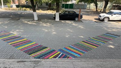 Стріт-арт у місті на Одещині потрапив до Книги рекордів України Стріт-арт у місті на Одещині потрапив до Книги рекордів України