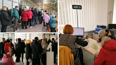 У Кропивницькому охочі отримати довідку переселенця утворюють черги У Кропивницькому охочі отримати довідку переселенця утворюють черги