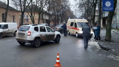 Жінку та собаку збив водій у Сумах