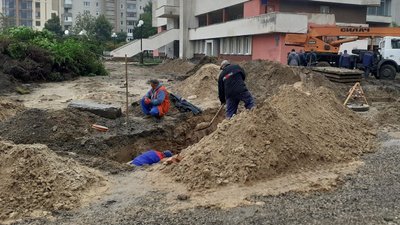 Реконструкція площі перед Палацом урочистих подій у Луцьку: на якому етапі будівництво Реконструкція площі перед Палацом урочистих подій у Луцьку: на якому етапі будівництво